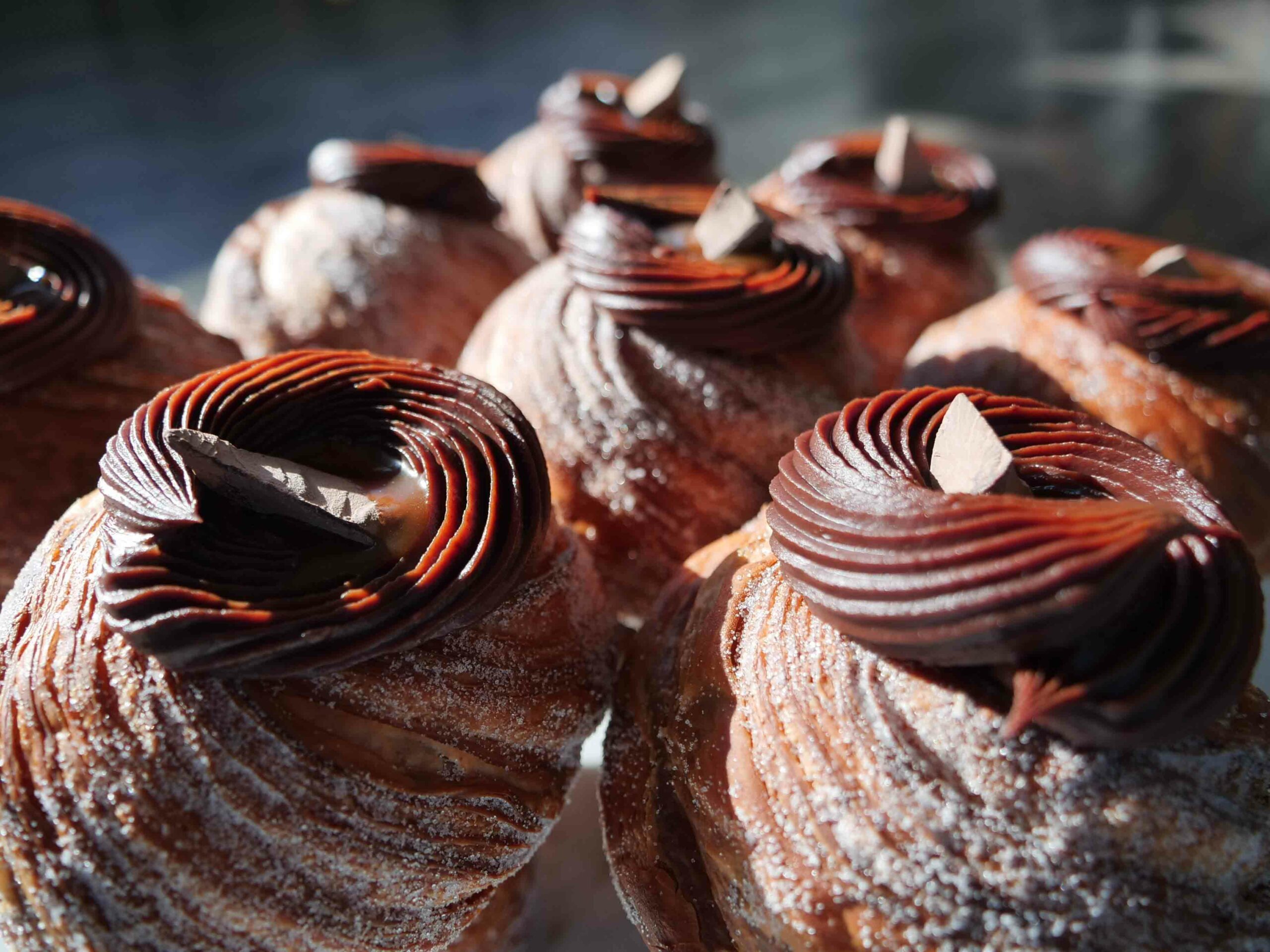 Cruffins at Jack's Bakehouse located in the Carnegie Centre Building in Downtown Oklahoma City.